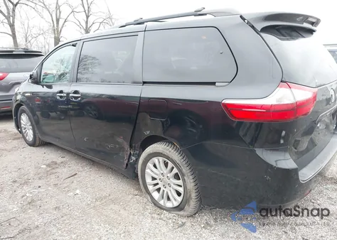 2015 Toyota Sienna Xle 8 Passenger из США, поврежденный, VIN 5TDYK3DC1FS573711